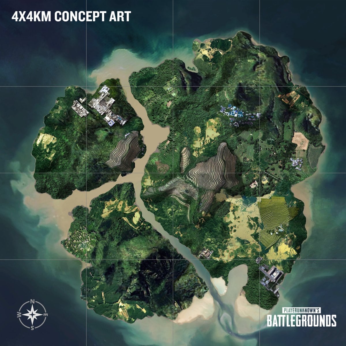 خريطة لعب جديدة قادمة للعبة Pubg و هى اصغر من سابقاتها