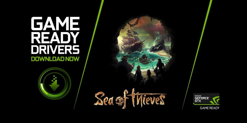 NVIDIA تطلق تعريف Game Ready الجديد الخاص بلعبة Sea of Thieves
