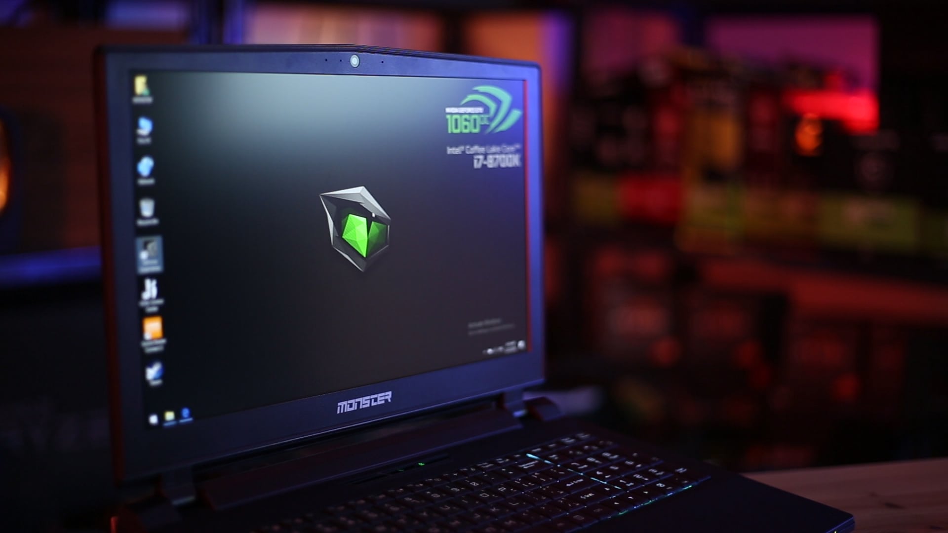 مراجعة حاسب الالعاب المحمول Tulpar T5 V15.1.1 من Monster