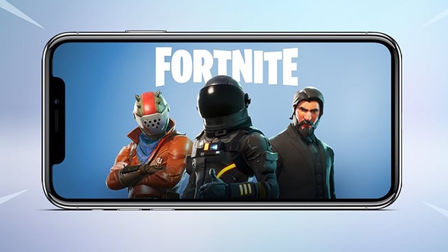 أول نظرة علي لعبة Fortnite Battle Royale عبر أجهزة الهواتف الذكية