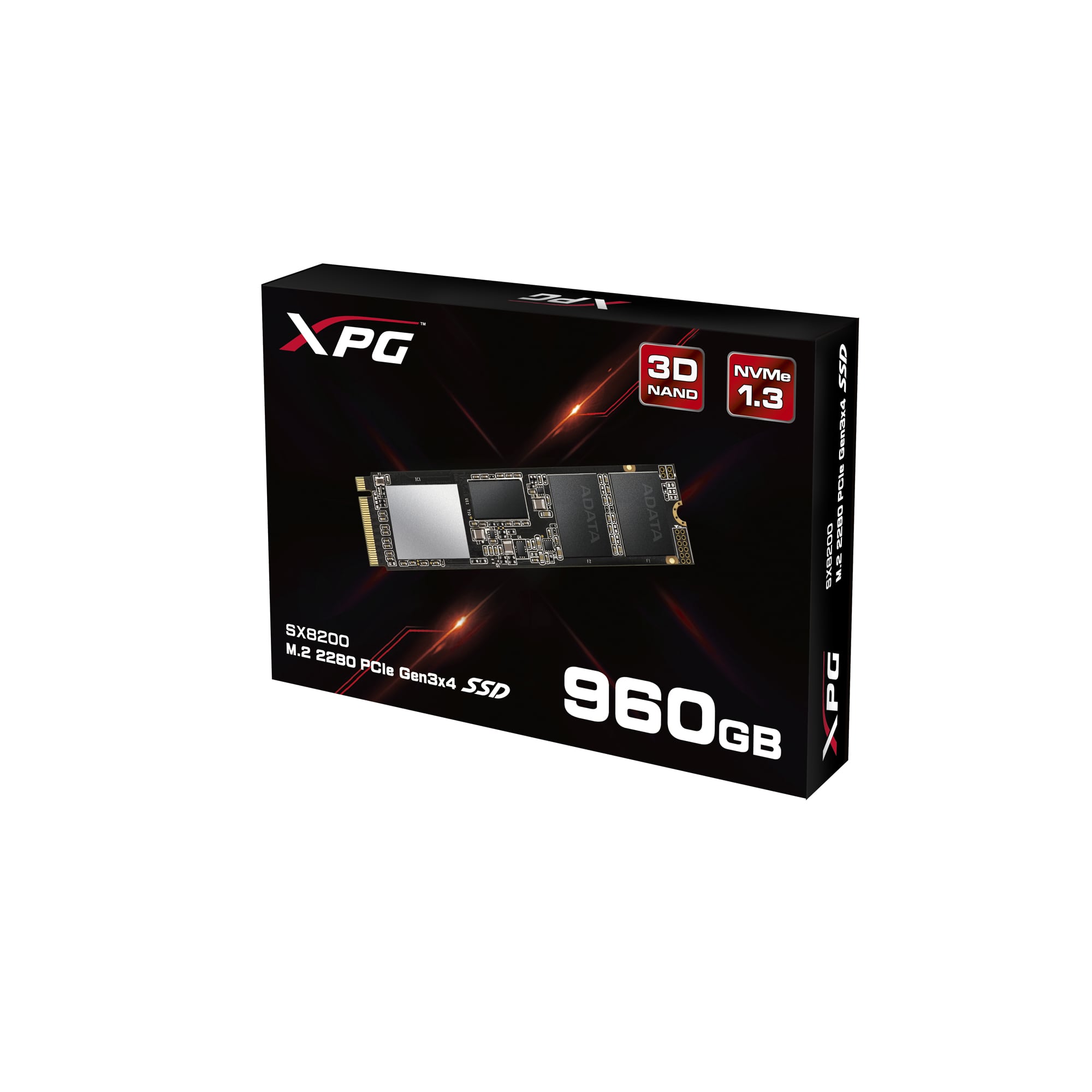 شركة ADATA تواصل العمل وتطلق قرص XPG SX8200 NVMe SSD