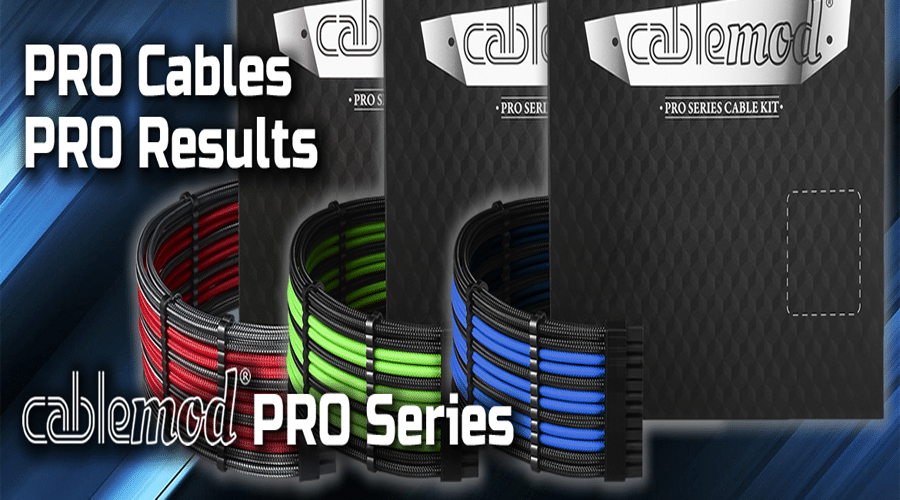 إطلاق سلسلة كابلات CableMod PRO لمزودات الطاقة