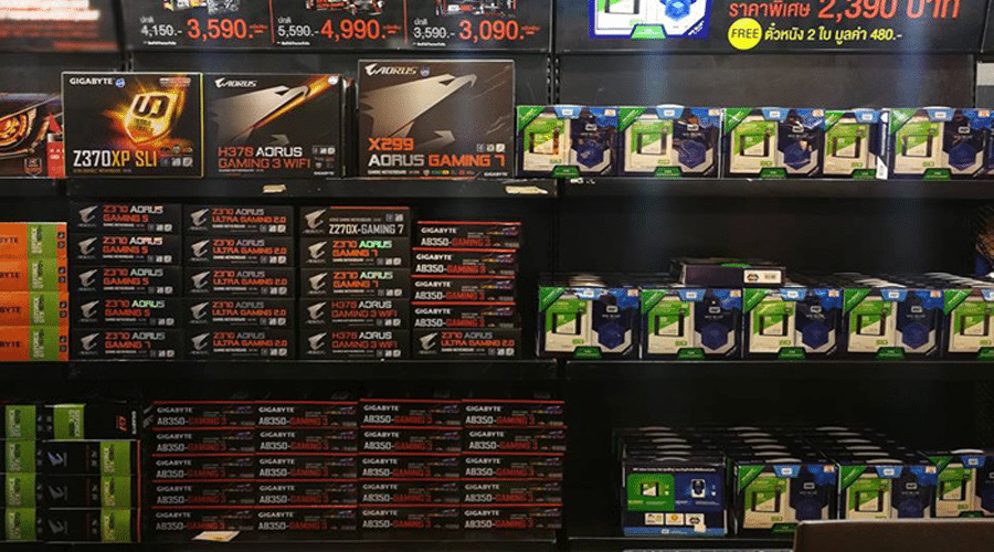 بدء انتشار لوحات بشريحة إنتل H370/H310 في أسواق تايلاند