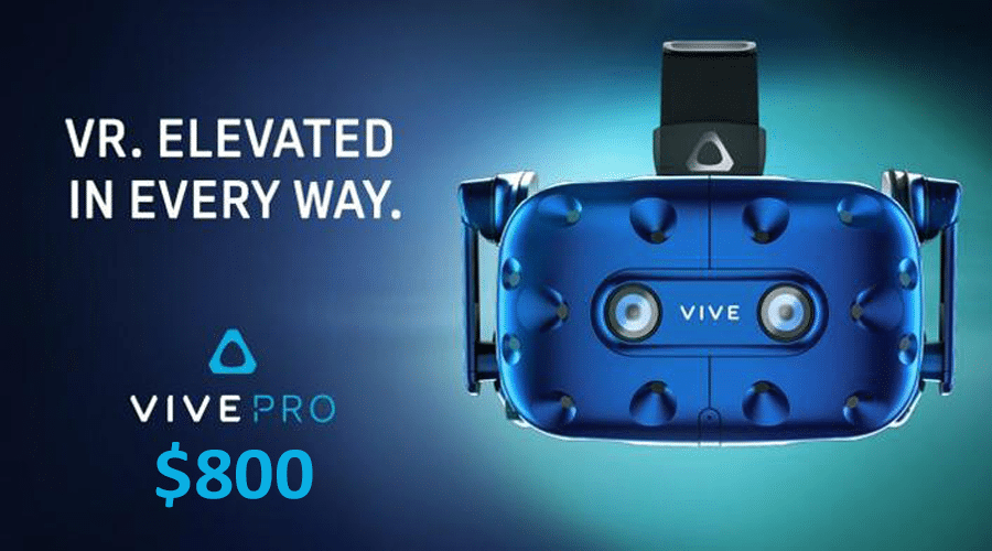 رسمياً نظارة الواقع الافتراضي HTC Vive Pro ستطلق في أبريل بسعر 800 دولار