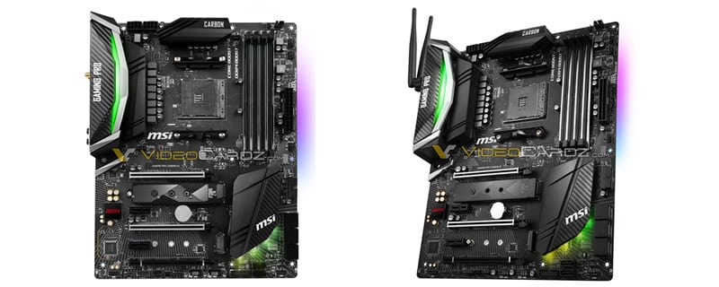 تستمر التسريبات بظهور لوحة MSI X470 Gaming Pro Carbon AC
