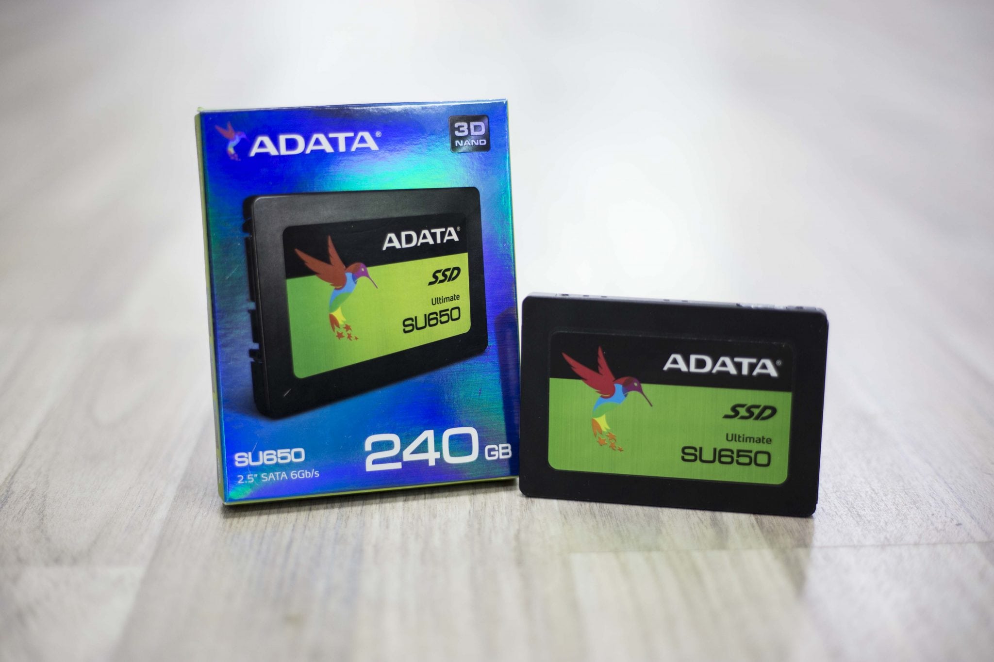 مراجعة القرص ADATA Ultimate SU650 240GB SSD