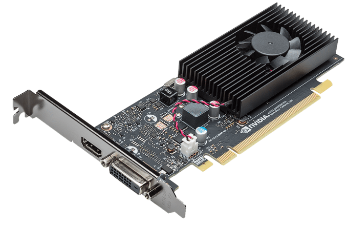 ظهور بطاقة انفيديا GeForce GT 1030 بذاكرة DDR4 بدلاً من GDDR5