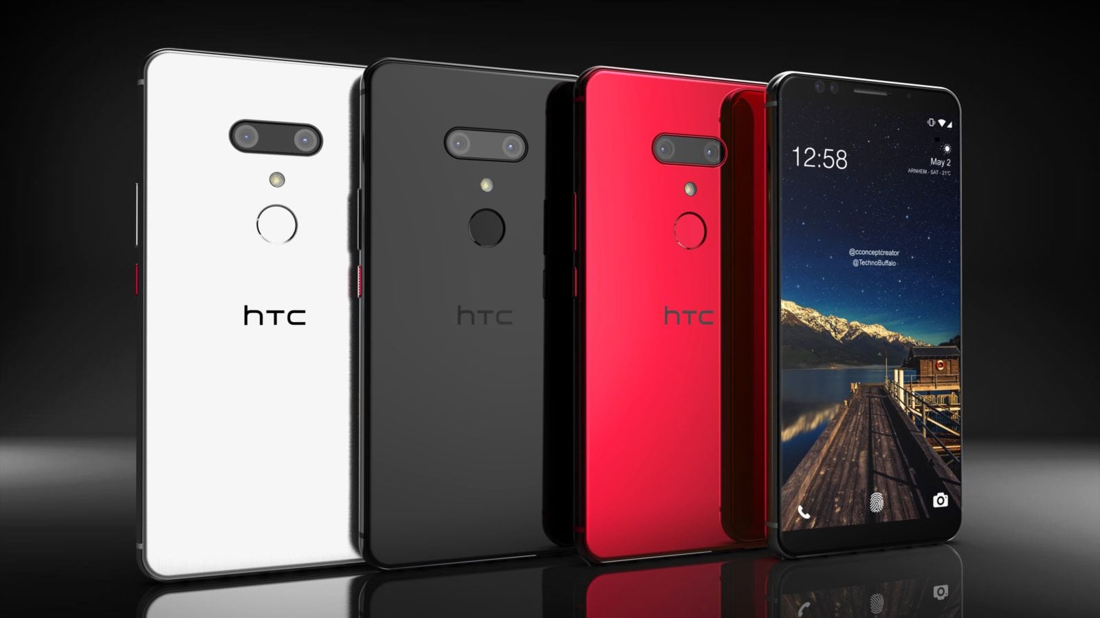 هاتف HTC U12 قادم بمعالج سنابدراجون 845 و 8 جيجيا رام