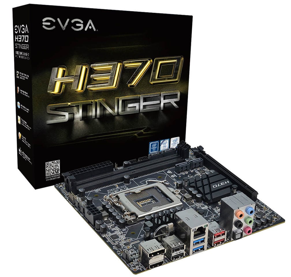 الكشف كذلك عن لوحة EVGA H370 Stinger بحجم mITX المغري