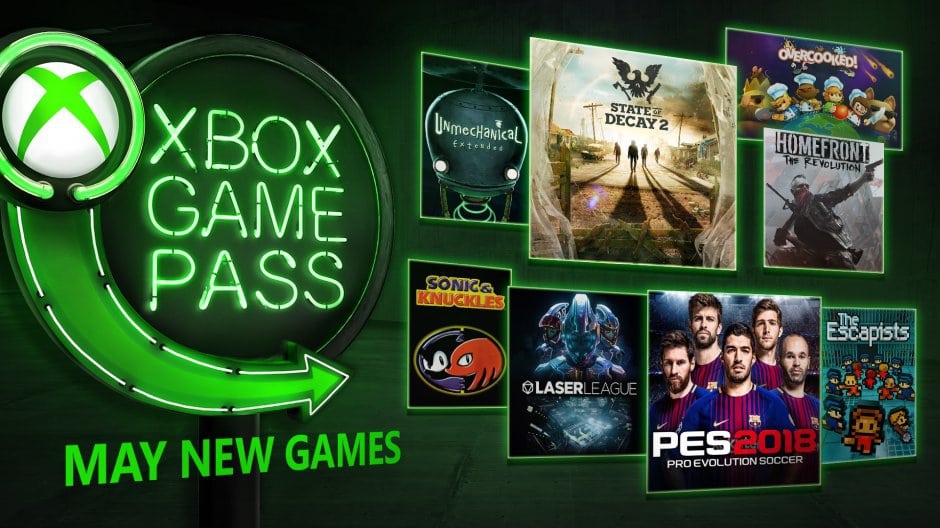 قائمة الألعاب القادمة لخدمة Xbox Game Pass فى مايو 2018