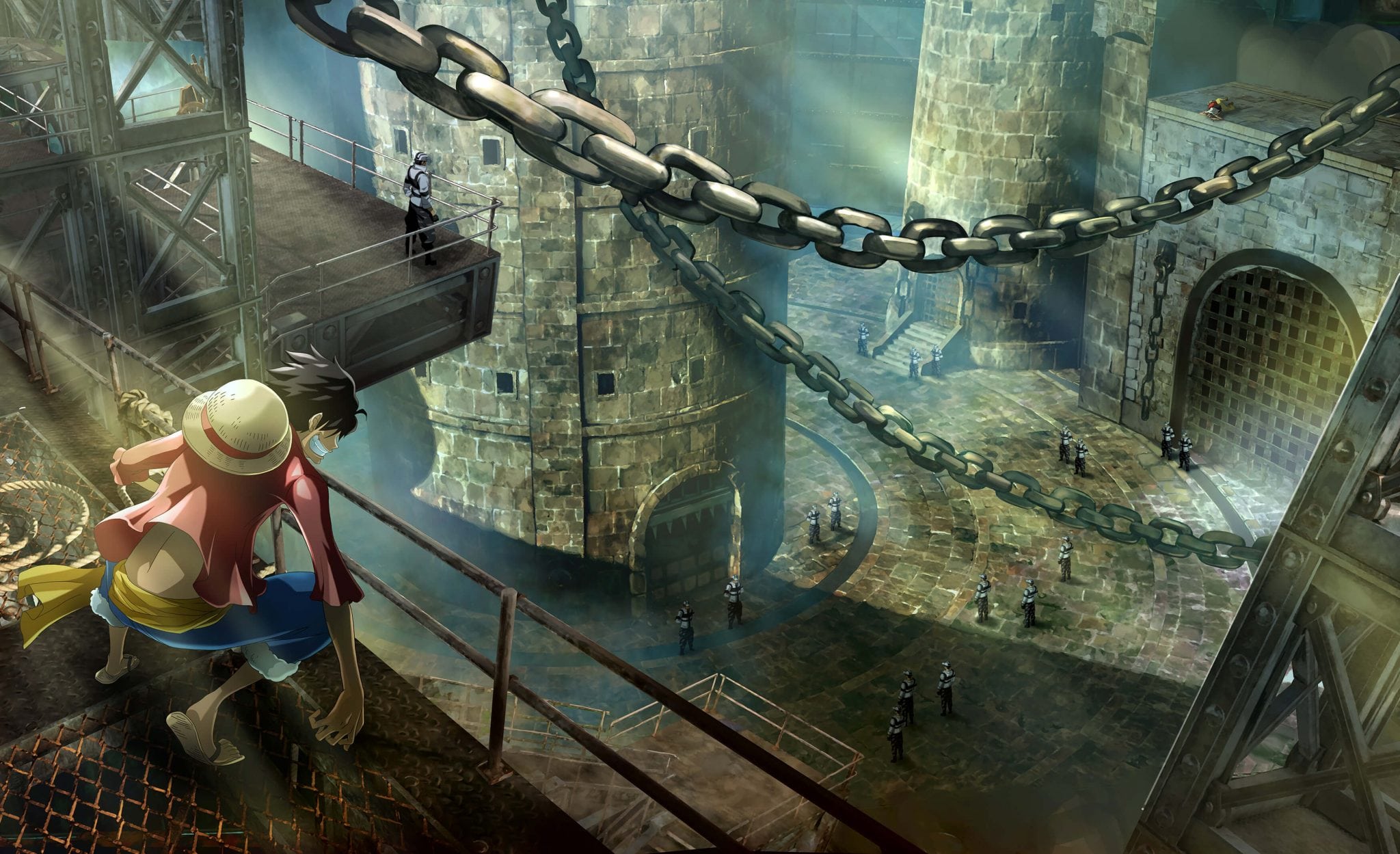 شخصياتGerma 66 تنضم إلي لعبة One Piece World Seeker