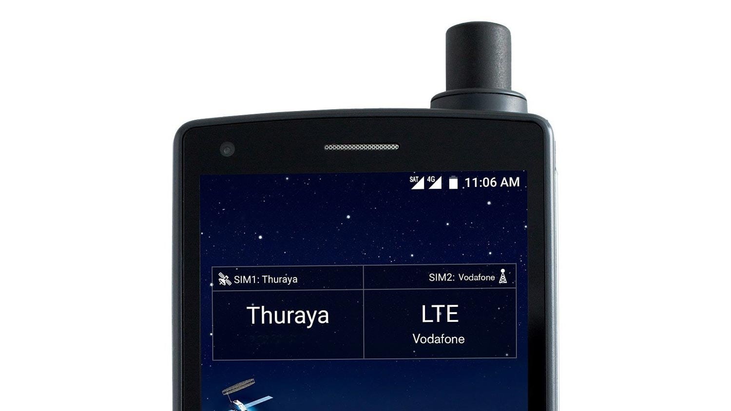 تعرف على هاتف ثريا X5-Touch أول هاتف اندرويد عبر القمر الصناعي