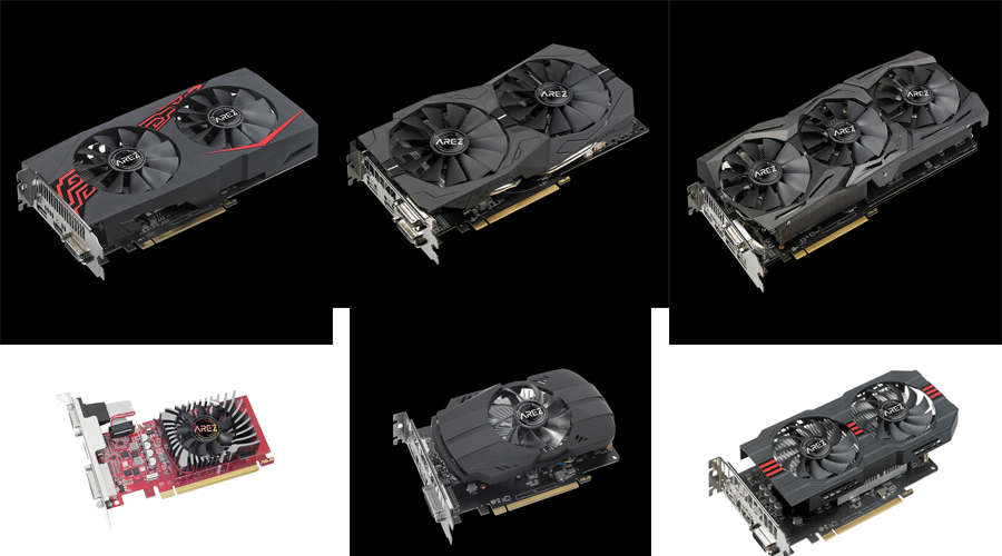 رسمياً ASUS تعلن عن العلامة التجارية الجديدة AREZ الحصرية لبطاقات Radeon
