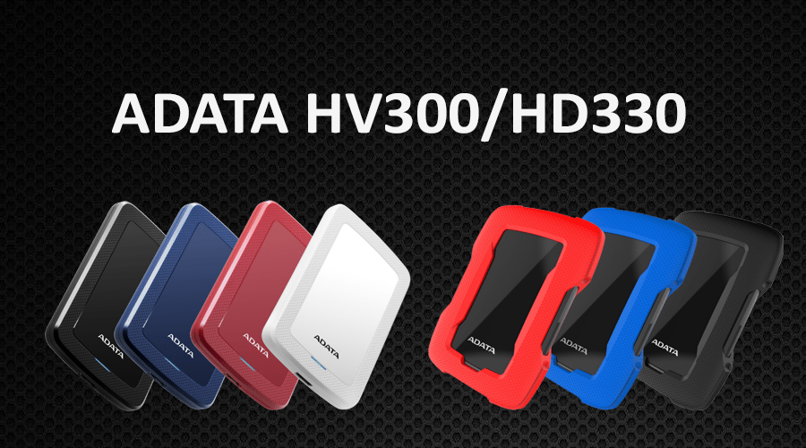 شركة ADATA تستعرض تميزها مع أقراص HV300/HD330 الخارجية الأكثر رفعاً حتى تاريخه!
