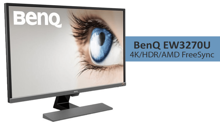 دقة 4K مع تقنية AMD FreeSync HDR تصل لشاشة BenQ EW3270U