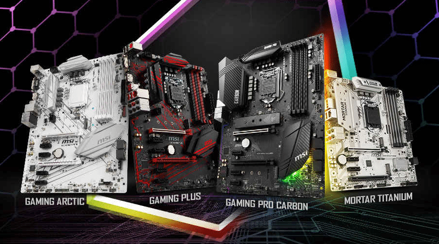 تريد الكثير من الخيارات؟ شاهد إذاً تشكيلة MSI مع 28 لوحة بشريحة H370/B360/H310!