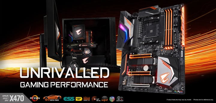 لعشاق لوحات GIGABYTE تعرف على جديدها مع 3 لوحات بشريحة X470