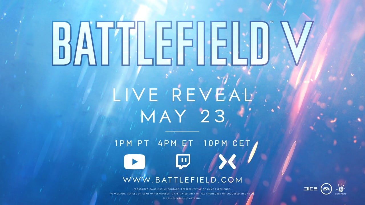 العرض التشويقي الأول للعبة Battlefield V