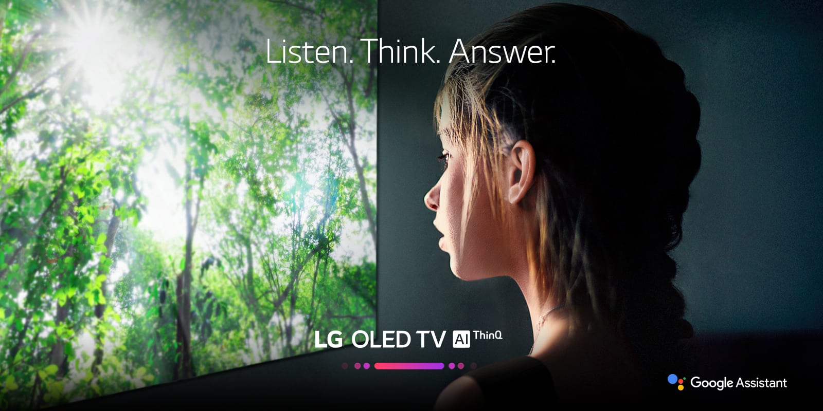 إل جي تطلق مساعد جوجل على تليفزيونات LG 2018 AI-ENABLED