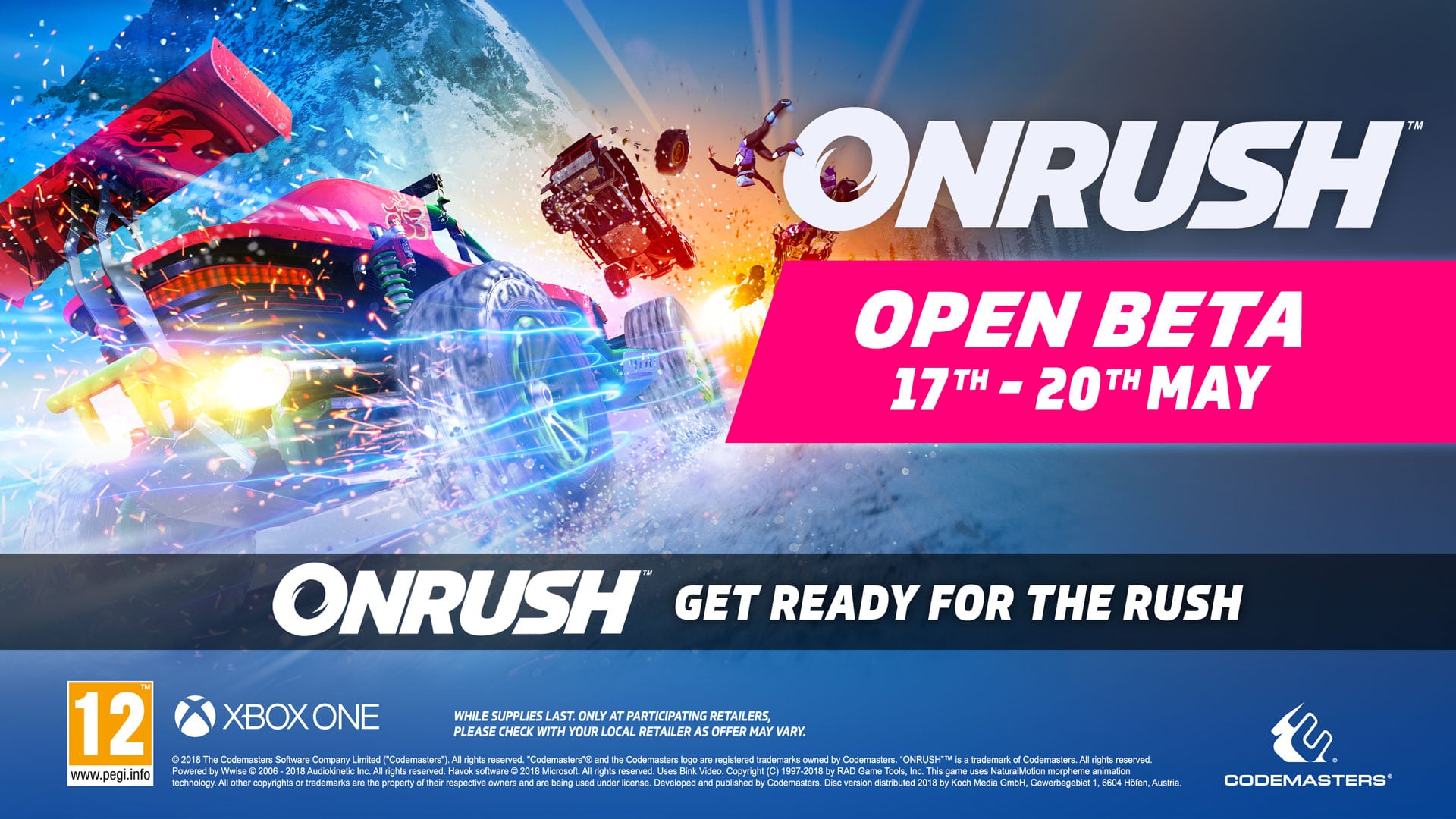 تعرف علي موعد بدء نسخة التجريبية المفتوحة للعبة Onrush