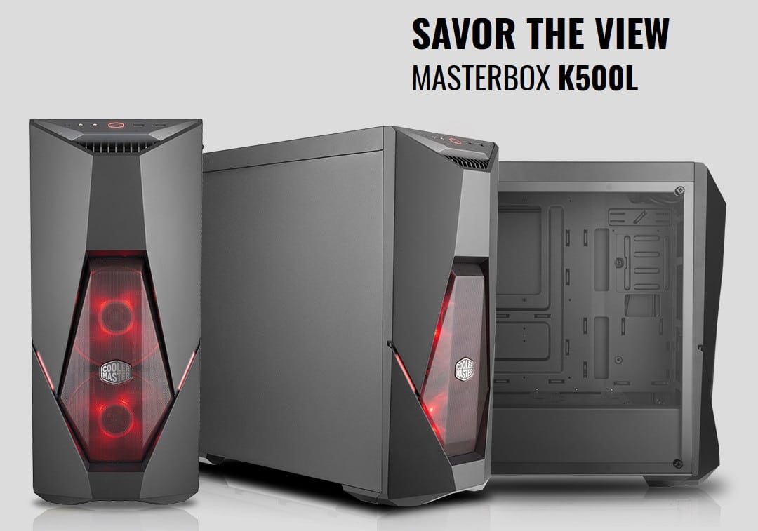 مهندسي Cooler Master يستعرضون مهارتهم في التصميم مع كيس MasterBox K500L