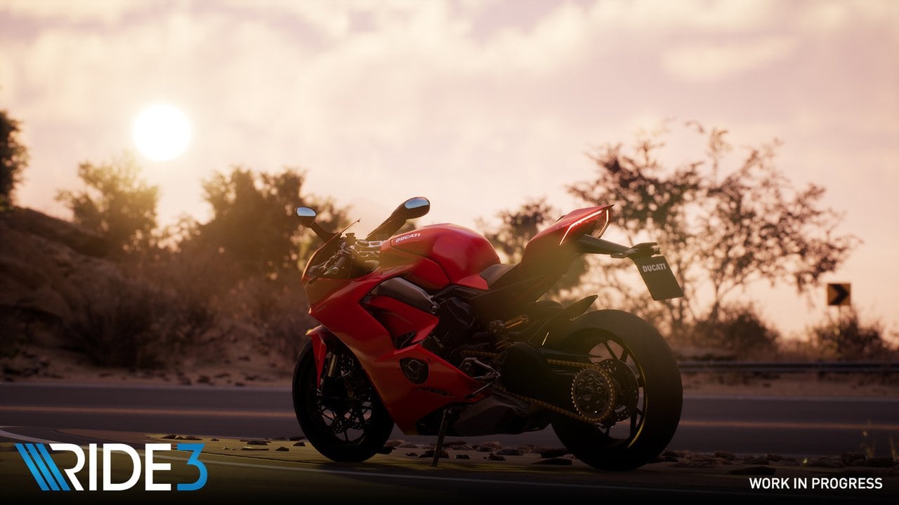 عرض دعائي جديد للعبة الدراجات النارية Ride 3