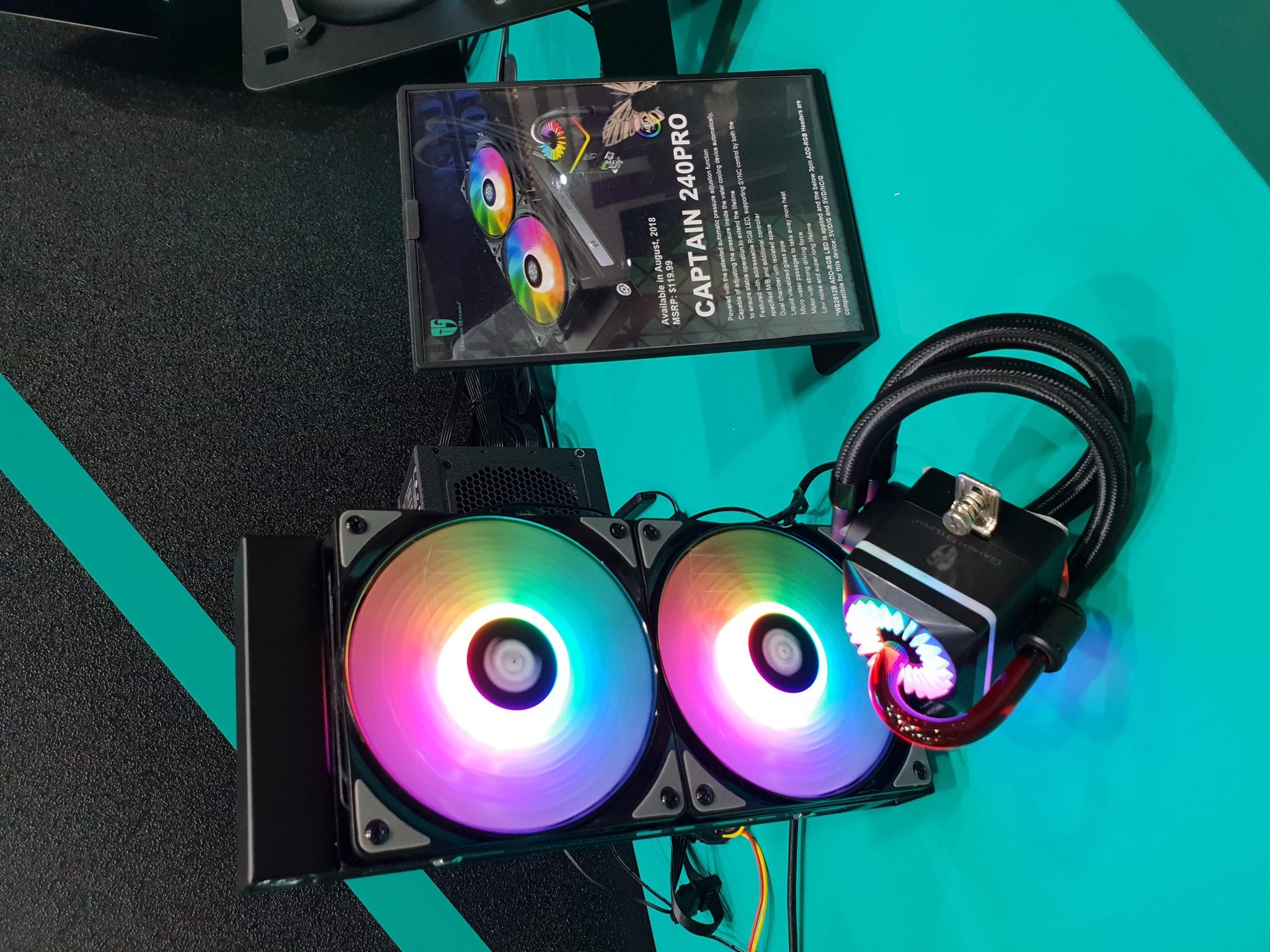 معرض Computex 2018: جناح Deepcool يستعرض كيسات ومبردات مائية جديدة