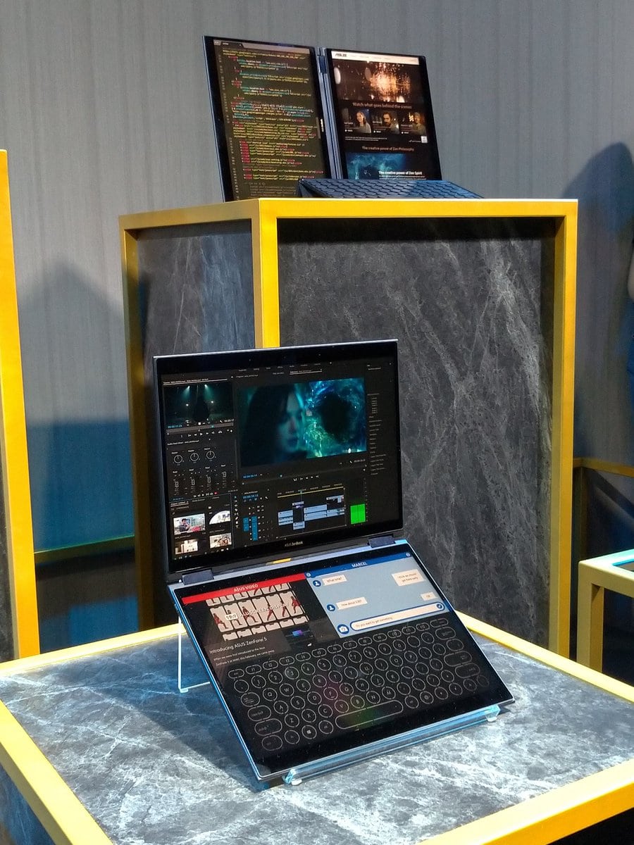 معرض Computex18: استعراض محمول ASUS Project Precog الأول من نوعه بالعالم بشاشتين