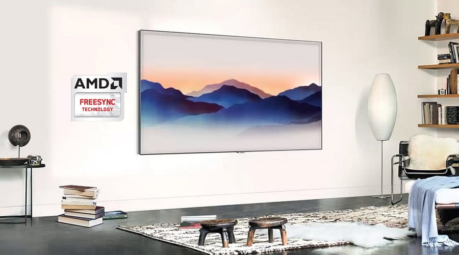 معرض Computex18: تقنية AMD FreeSync تصل إلى شاشات QLED TV من سامسونج