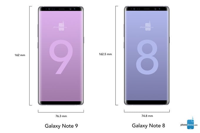 Samsung Galaxy Note 9 ، جالاكسي نوت 9