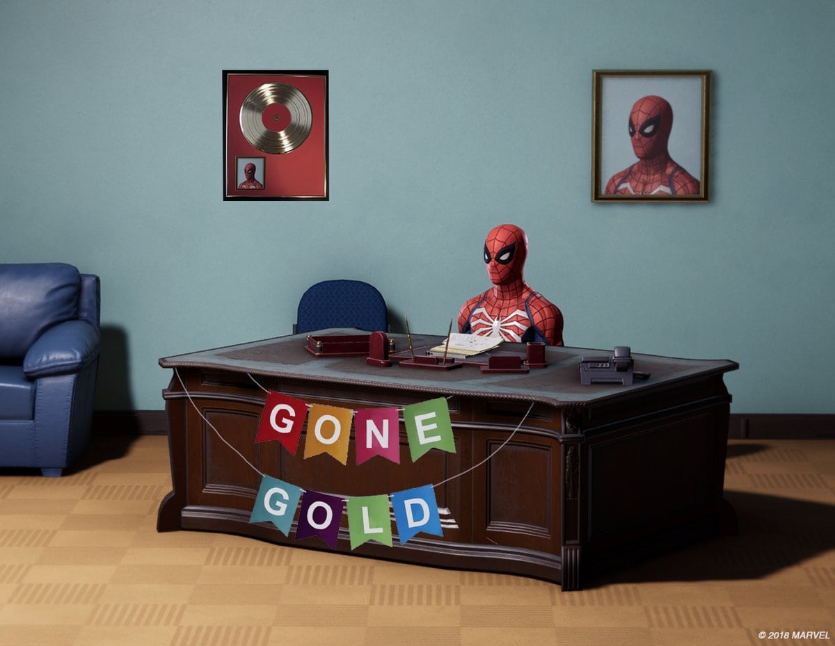 رسمياً لعبة Spider-Man أصبحت ذهبية