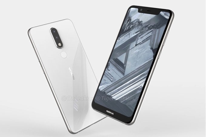 قبل يوم من الكشف عنه- تسريب مواصفات Nokia 5.1 Plus مع تصميم نوتش