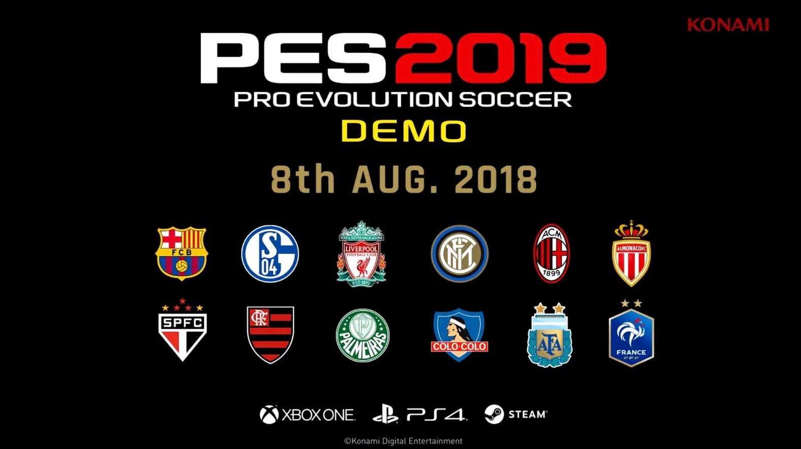 الكشف عن ديمو لعبة PRO EVOLUTION SOCCER 2019 والمزيد من التفاصيل حول myClub