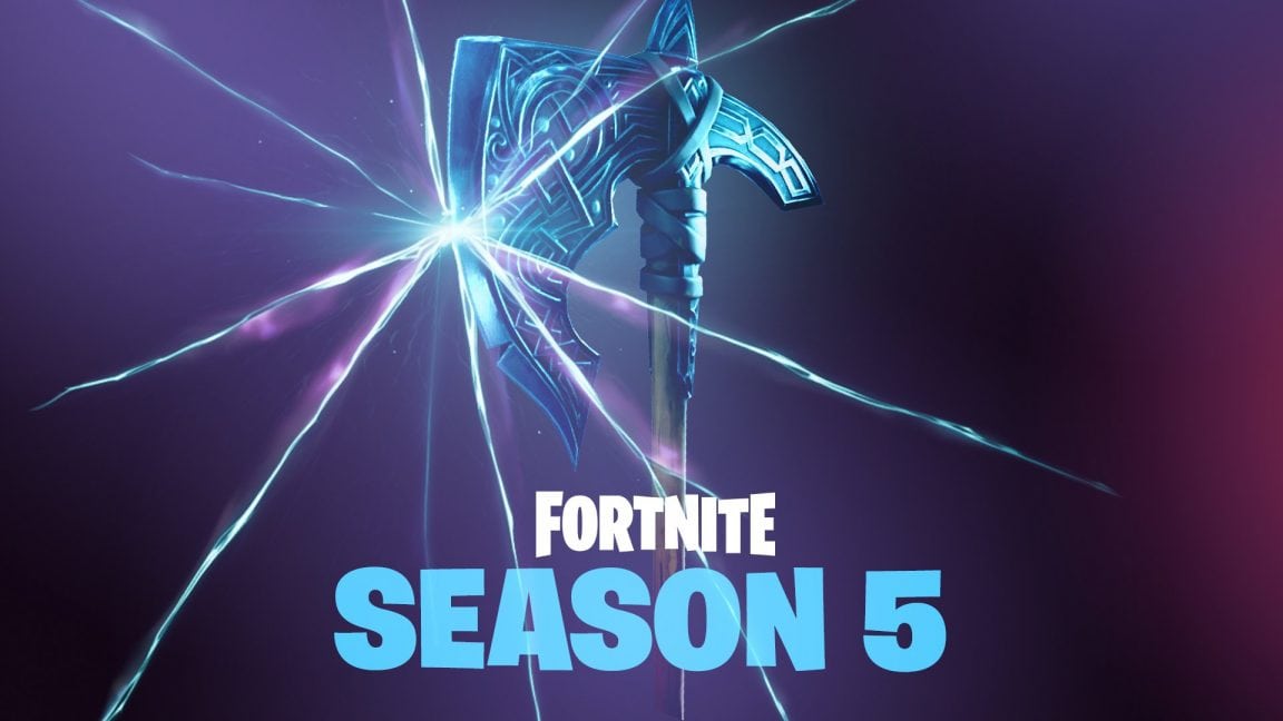 إطلاق الموسم الخامس من لعبة Fortnite بتغييرات ضخمة