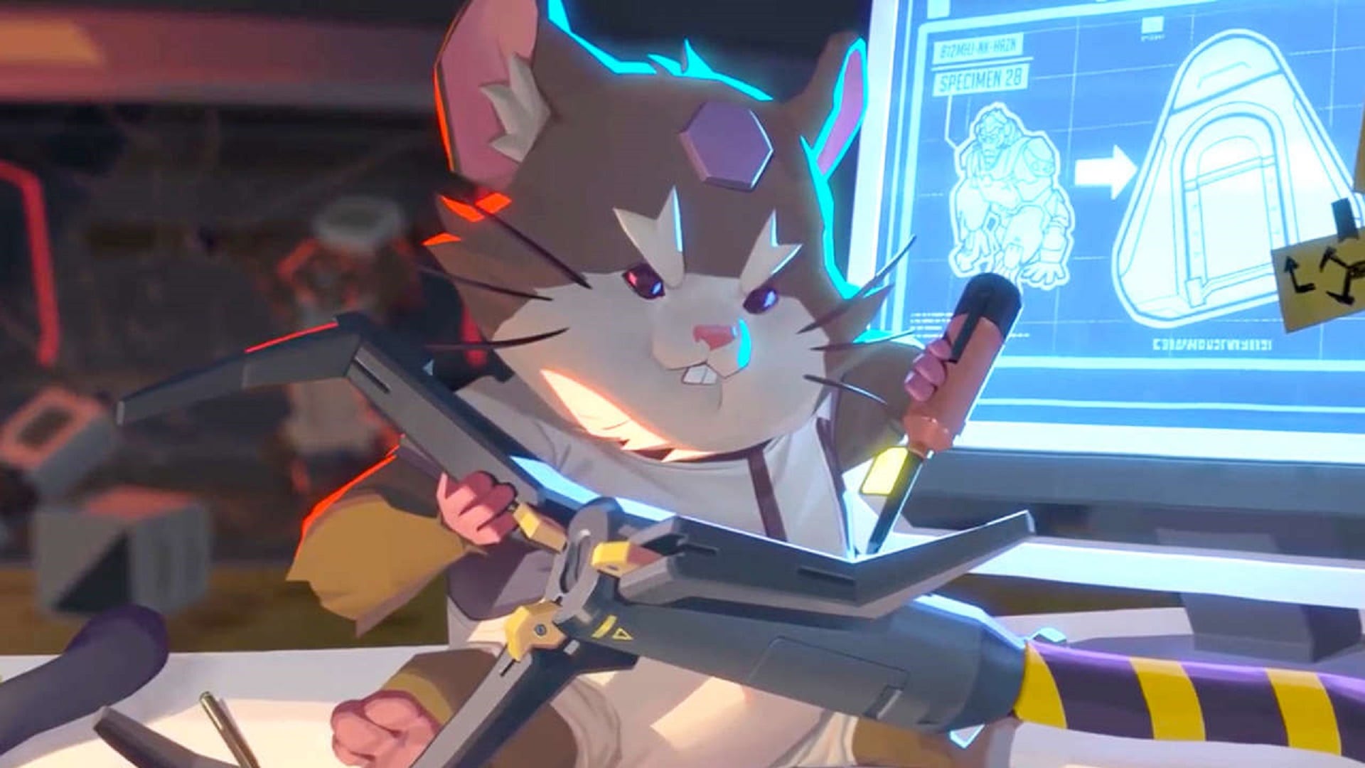 لعبة Overwatch تكشف عن Hammond الهامستر الأكبر والأذكى