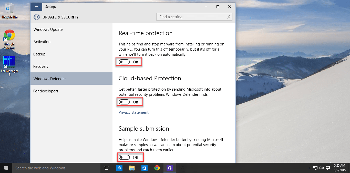 disable win 10 spying and updates