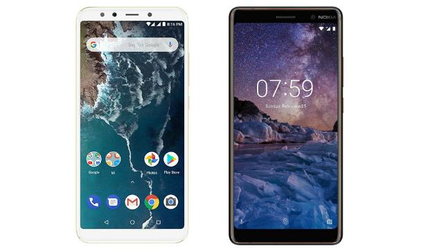 أيهما أفضل شاومي Mi A2 أم Nokia 7 Plus