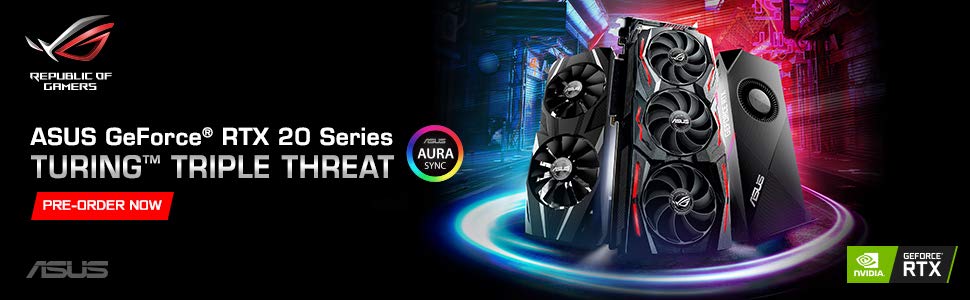 ASUS تعلن عن بطاقاتها الجديدة من سلسلة GeForce RTX-20 وتصميم جديد كلياً تعرف عليه الان