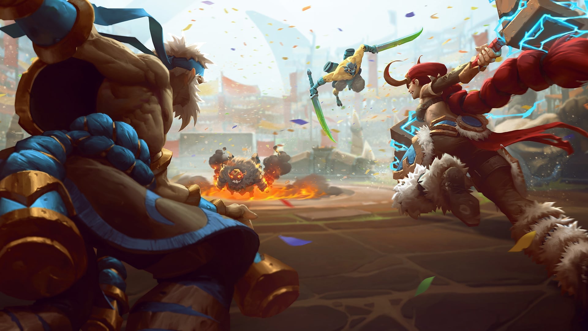 لعبة Battlerite Royale الآن لعبة Early Access مستقلة تصدر الشهر القادم