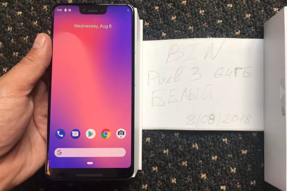 تسريبات جديدة عن Pixel 3 XL تظهر لنا شكل الجهاز الكامل