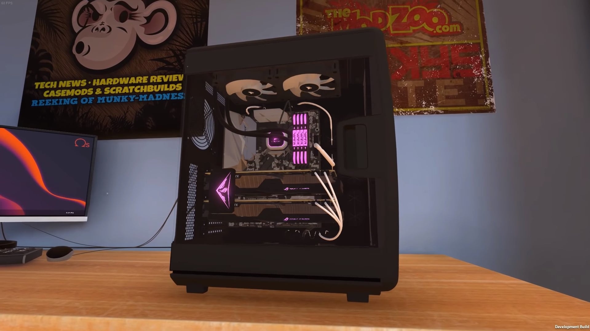 شركة ASUS تجلب لوحاتها وبطاقتها الرسومية الى لعبة PC Building Simulator