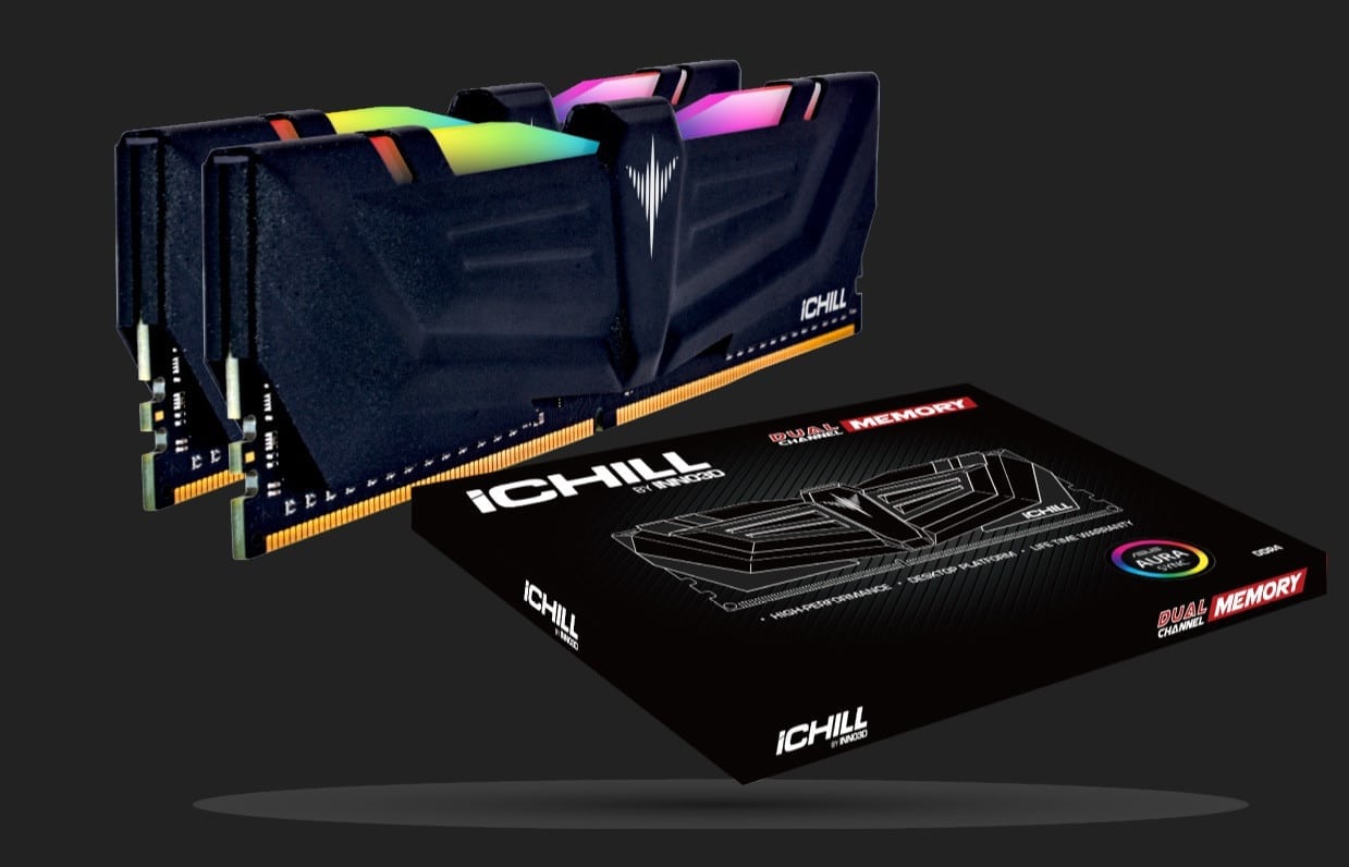 INNO3D تعلن عن سلسلة iCHILL الجديدة من الذواكر العشوائية بسرعة تصل إلى 4.000MHz