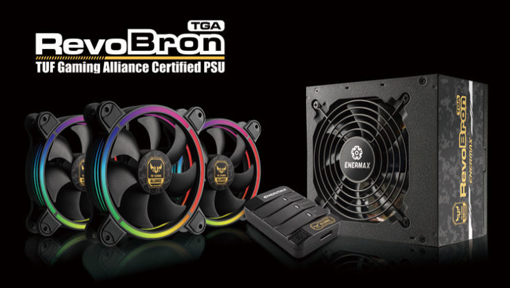 شركة ENERMAX تعلن عن باور سبلاي RevoBorn TGA والمتكامل مع ASUS TUF