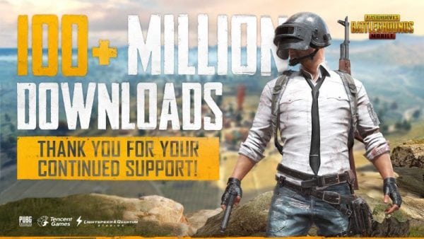 لعبة PUBG على الهواتف الذكية: تحميل أكثر من ١٠٠ مليون مرة و١٤ مليون لاعب يومياً