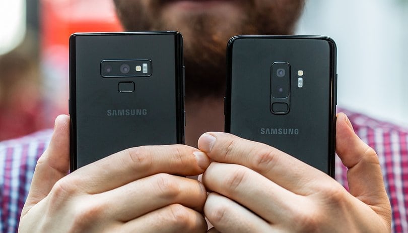 Galaxy Note 9 vs Galaxy S9 Plus