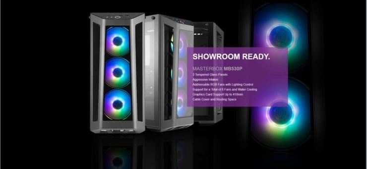 Cooler Master تعلن عن كيسة MasterBox MB350P بتصميم زجاجي وسعر رائع