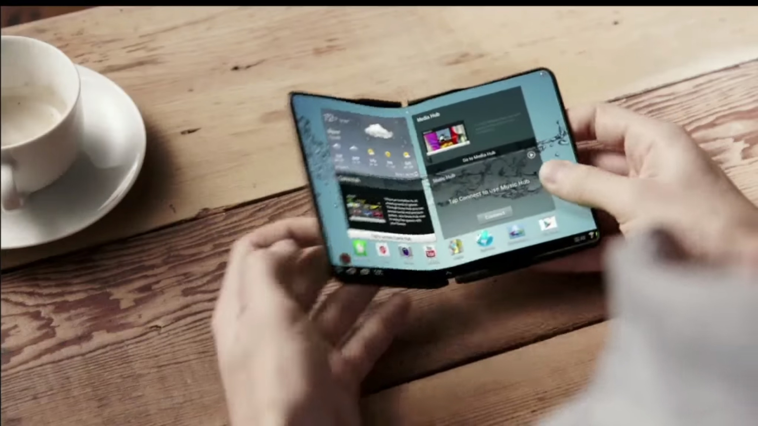 سامسونج تلمح لموعد الإعلان عن هاتفها المرتقب القابل للطي Galaxy F