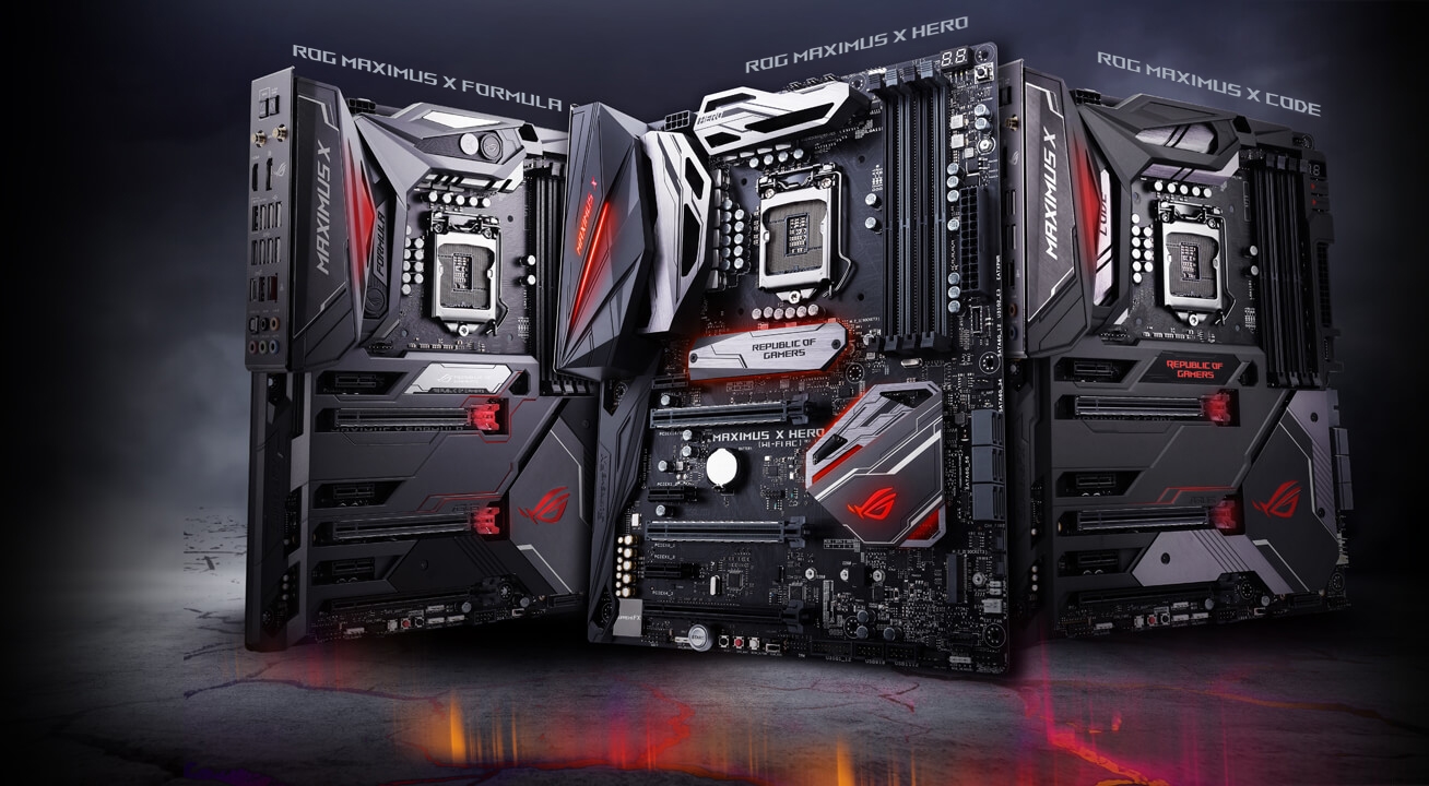 ( ابداع بلا حدود مع ASUS ) سيدة اللوحات الرئيسية ROG