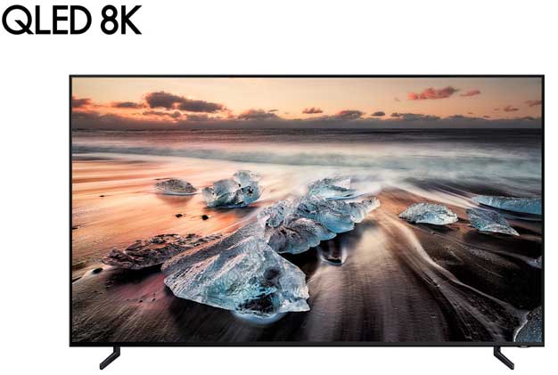 سامسونج تكشف عن شاشة QLED بجودة 8K!