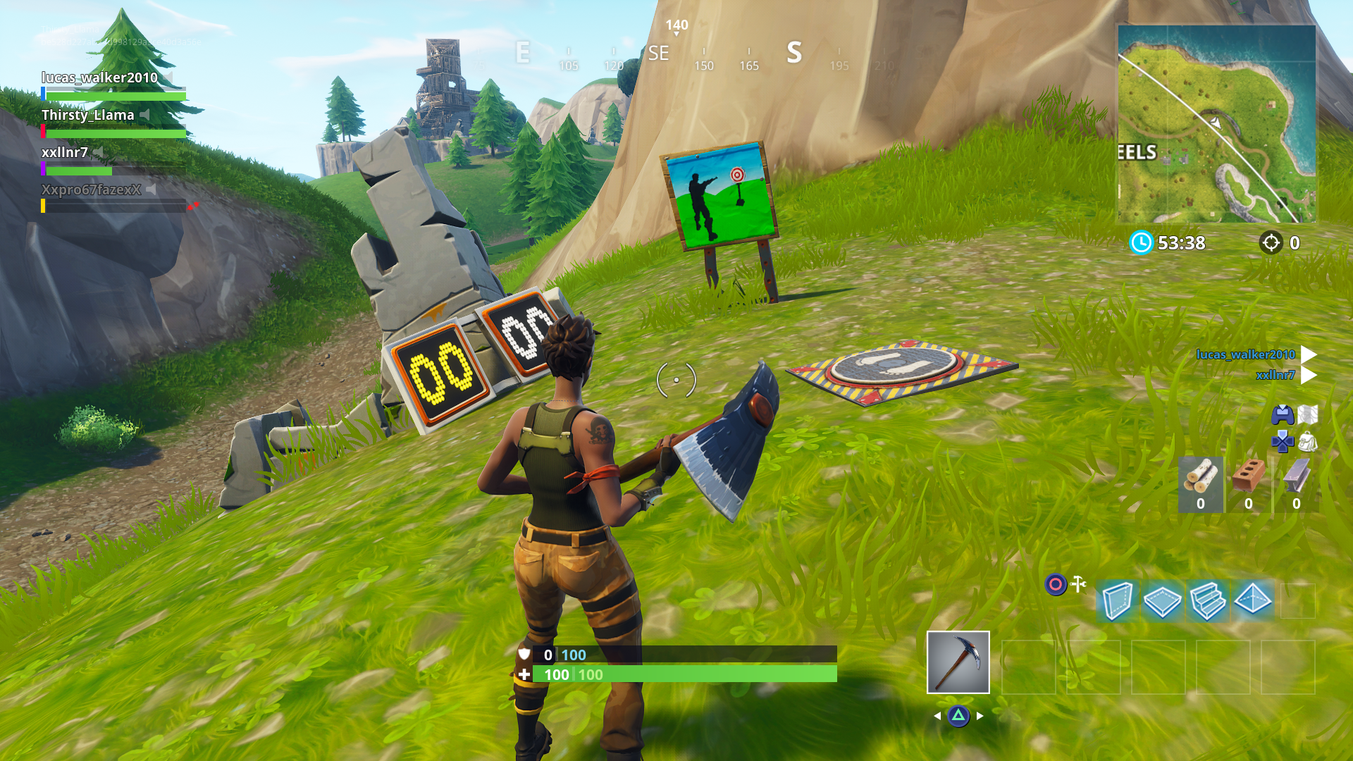 مواقع تحدي Shooting Gallery في Fortnite Season 6 Challenges!